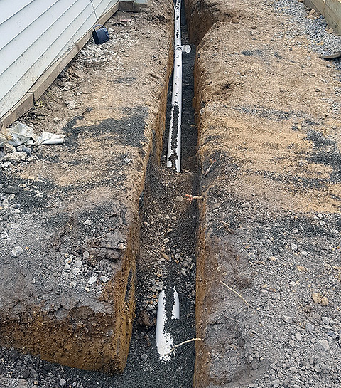 Drainlaying for new subdivision in Kohimarama